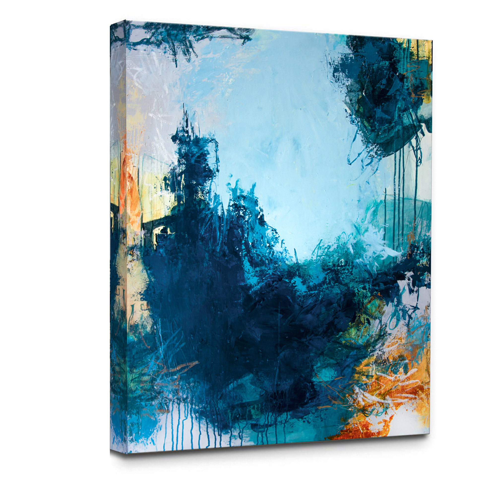 Wrought Studio™ Pools of Grace by Tammy Keller Wrapped Canvas